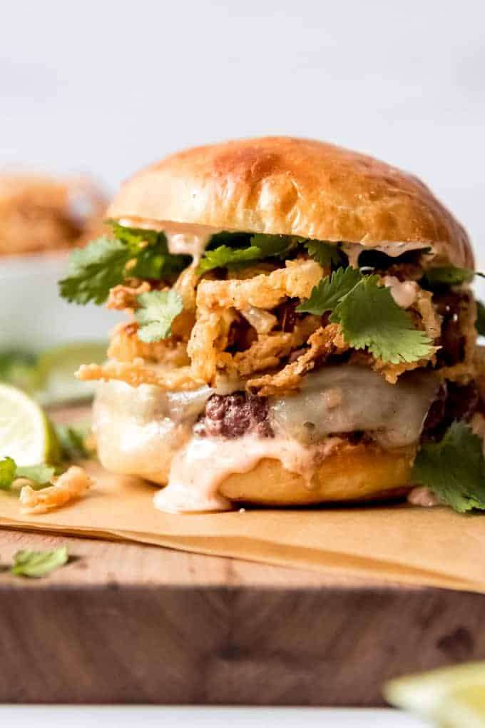 cilantro bomb burger - Article 1